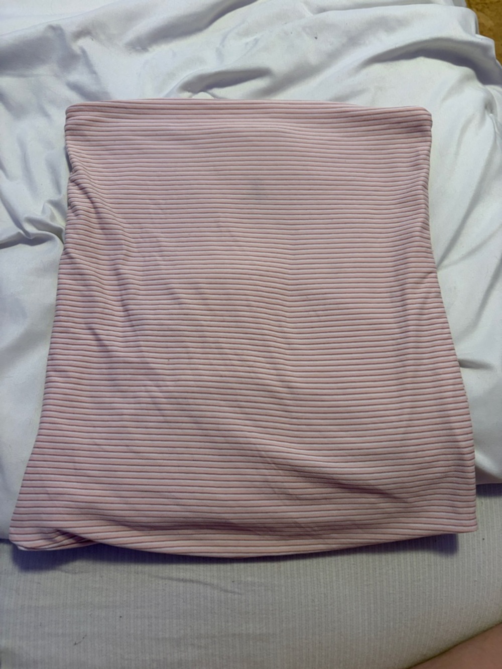 Ardene Ribbed Tube Top - Light Pink